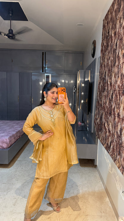 Reshmani kurta set