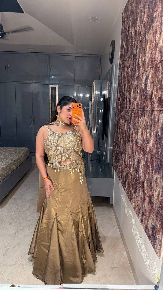 Flower desire lehenga