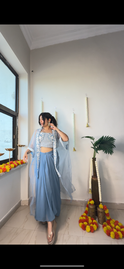 Powder blue set
