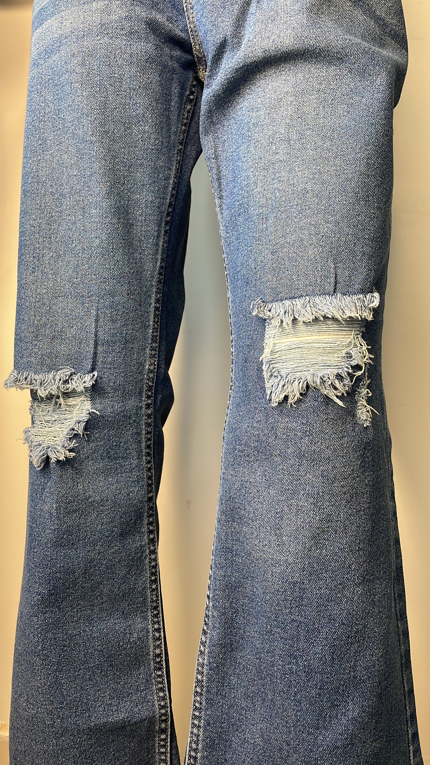 Rugged blue bootcut(974)