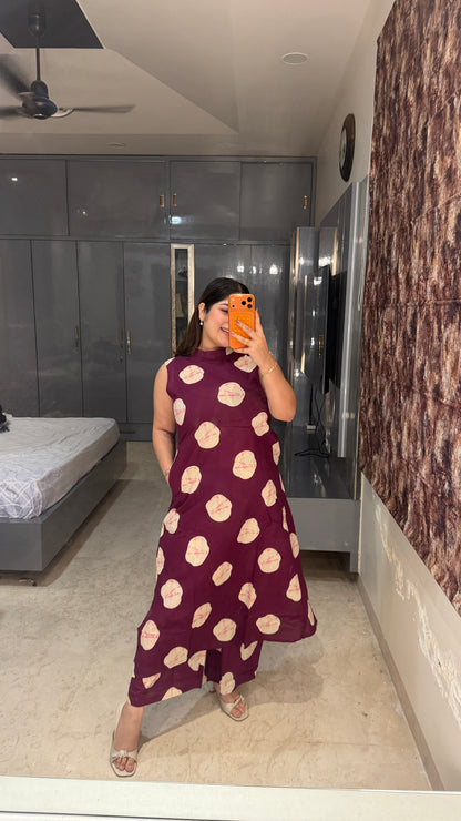 Tie dye kurta