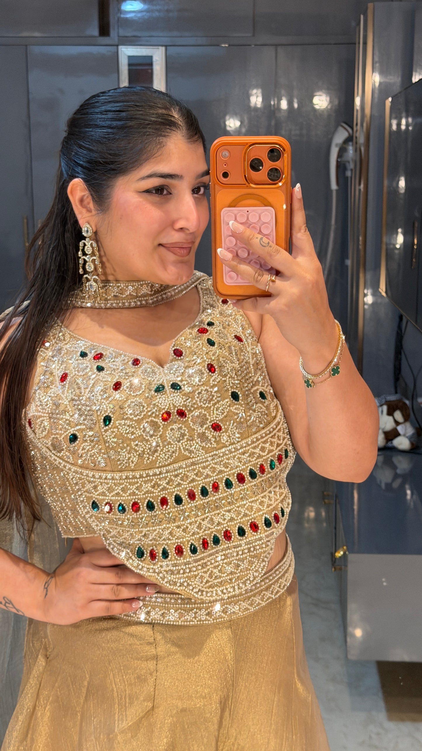 Crystal plazo set