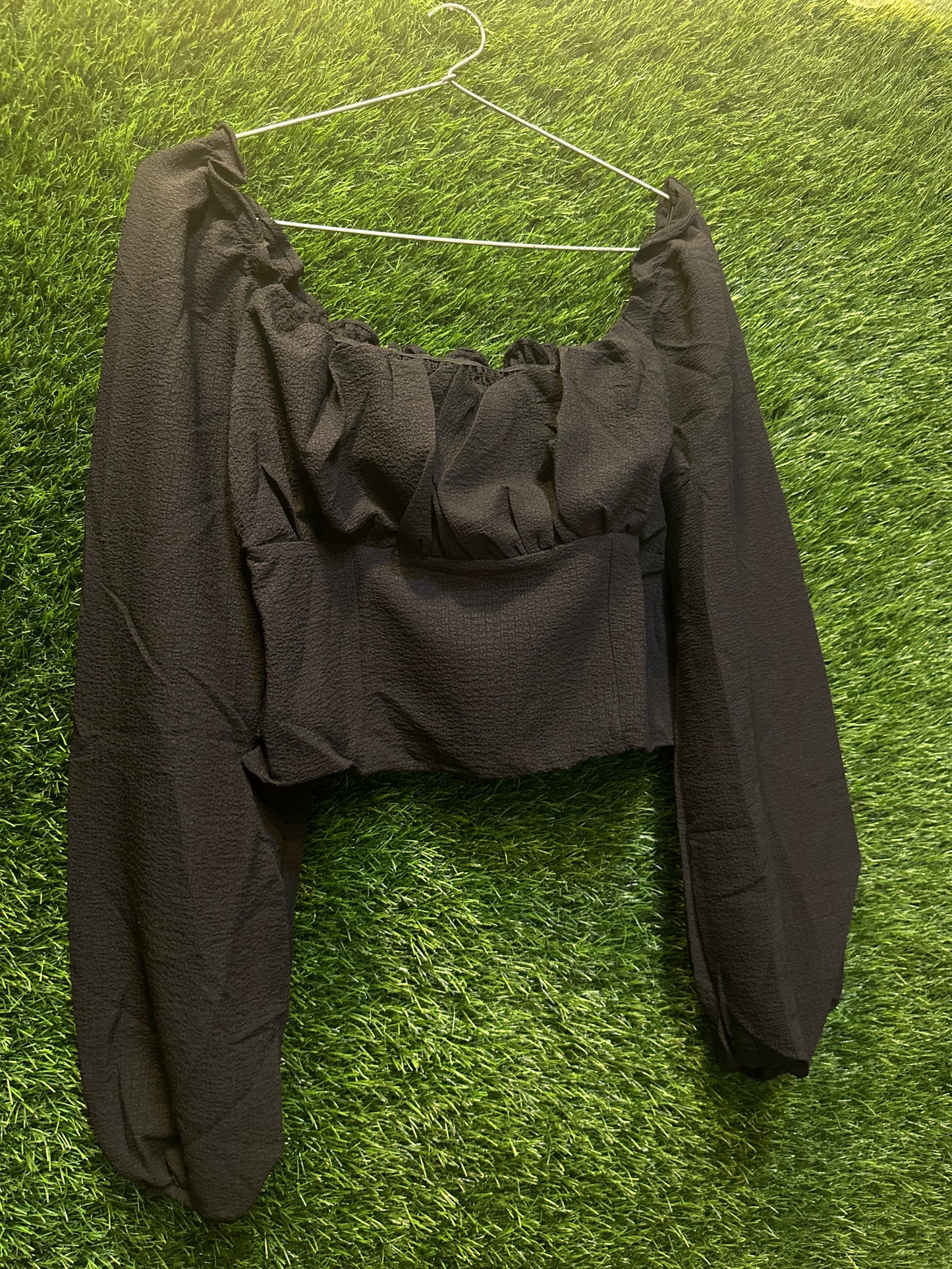 Black full sleeves top