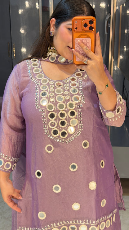 Mirror work Kurta