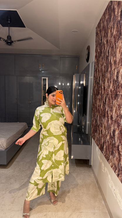 Floral kurta set