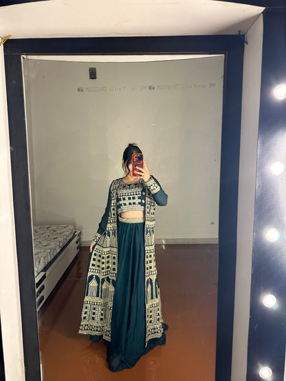 Tajmahal lehenga set