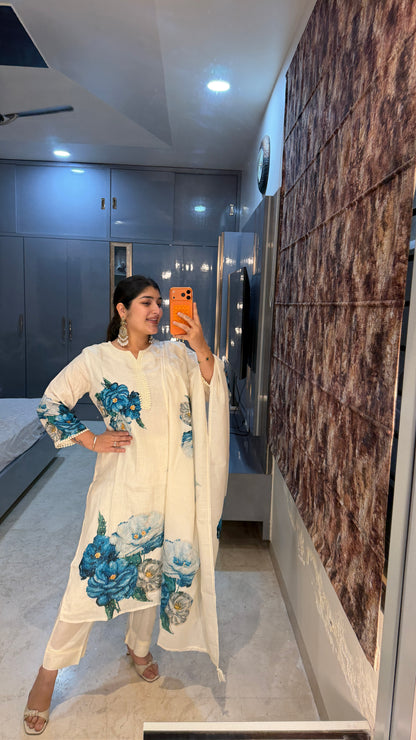 Ocean kurta set