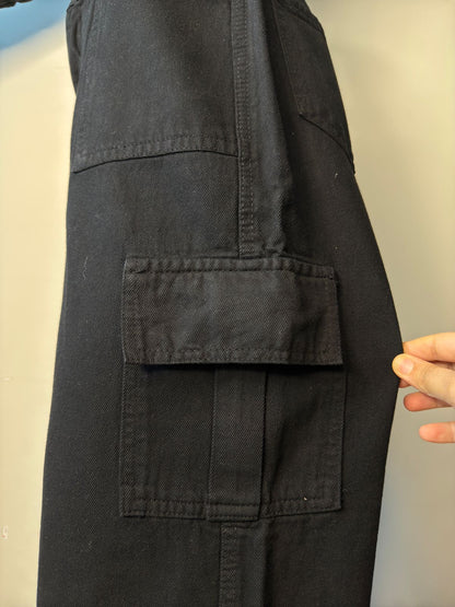 Wideleg Black cargo