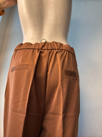 Brown bellbottom pant Rte038