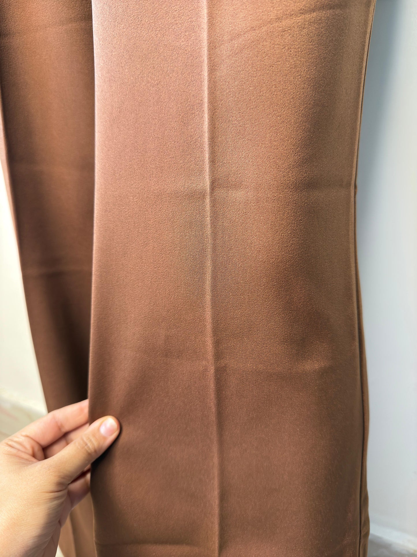 Brown bellbottom pant Rte038