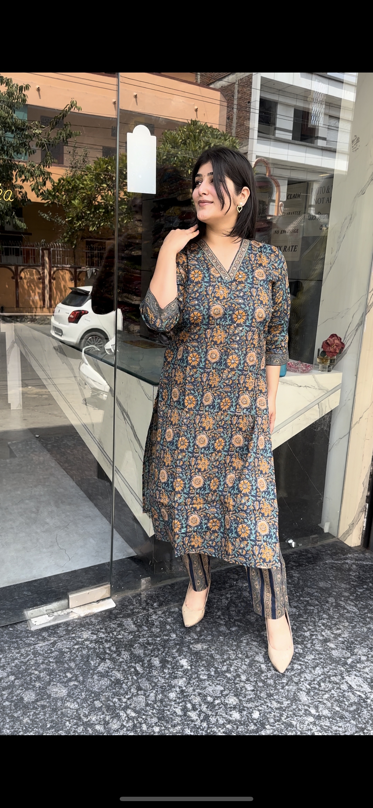 Printed Kurti set