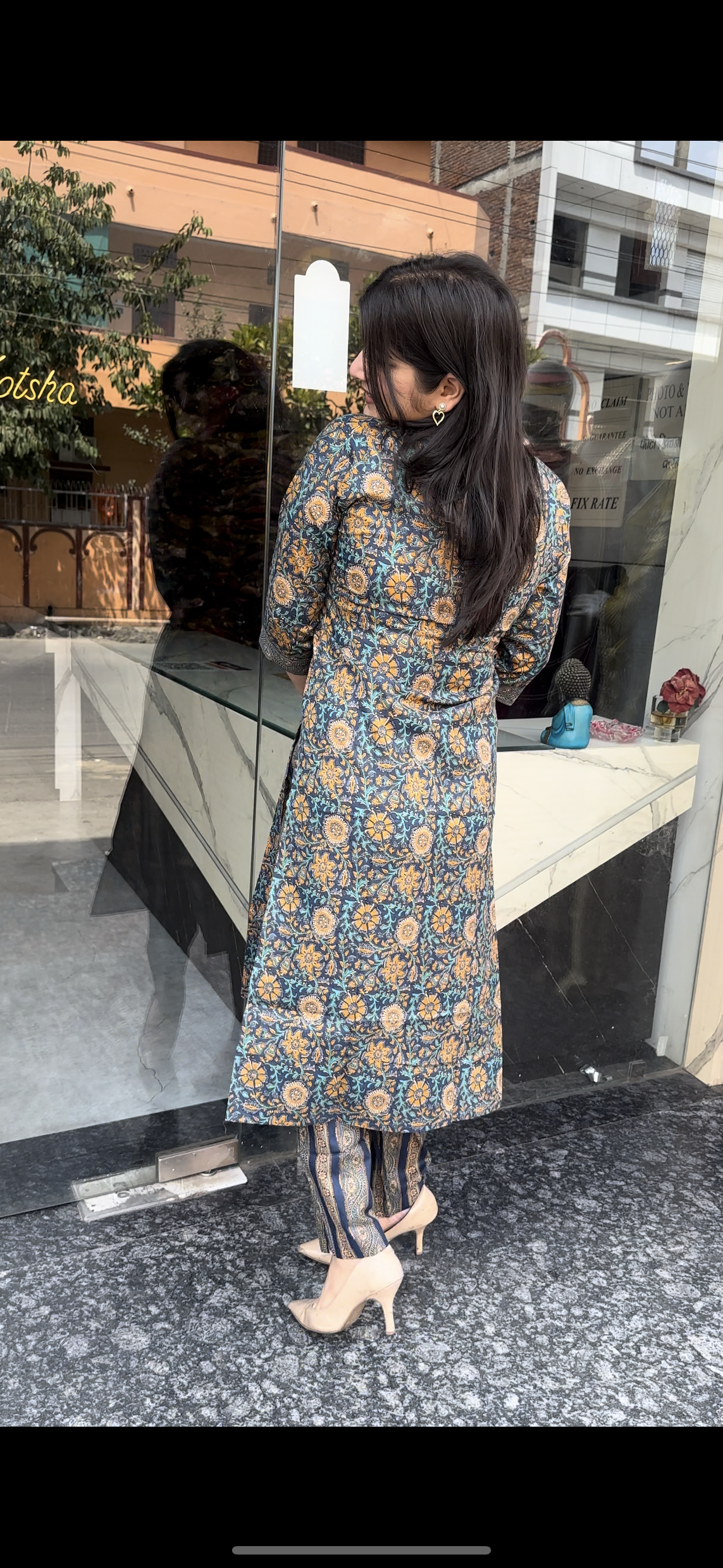 Printed Kurti set