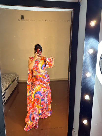 Carnival Saree
