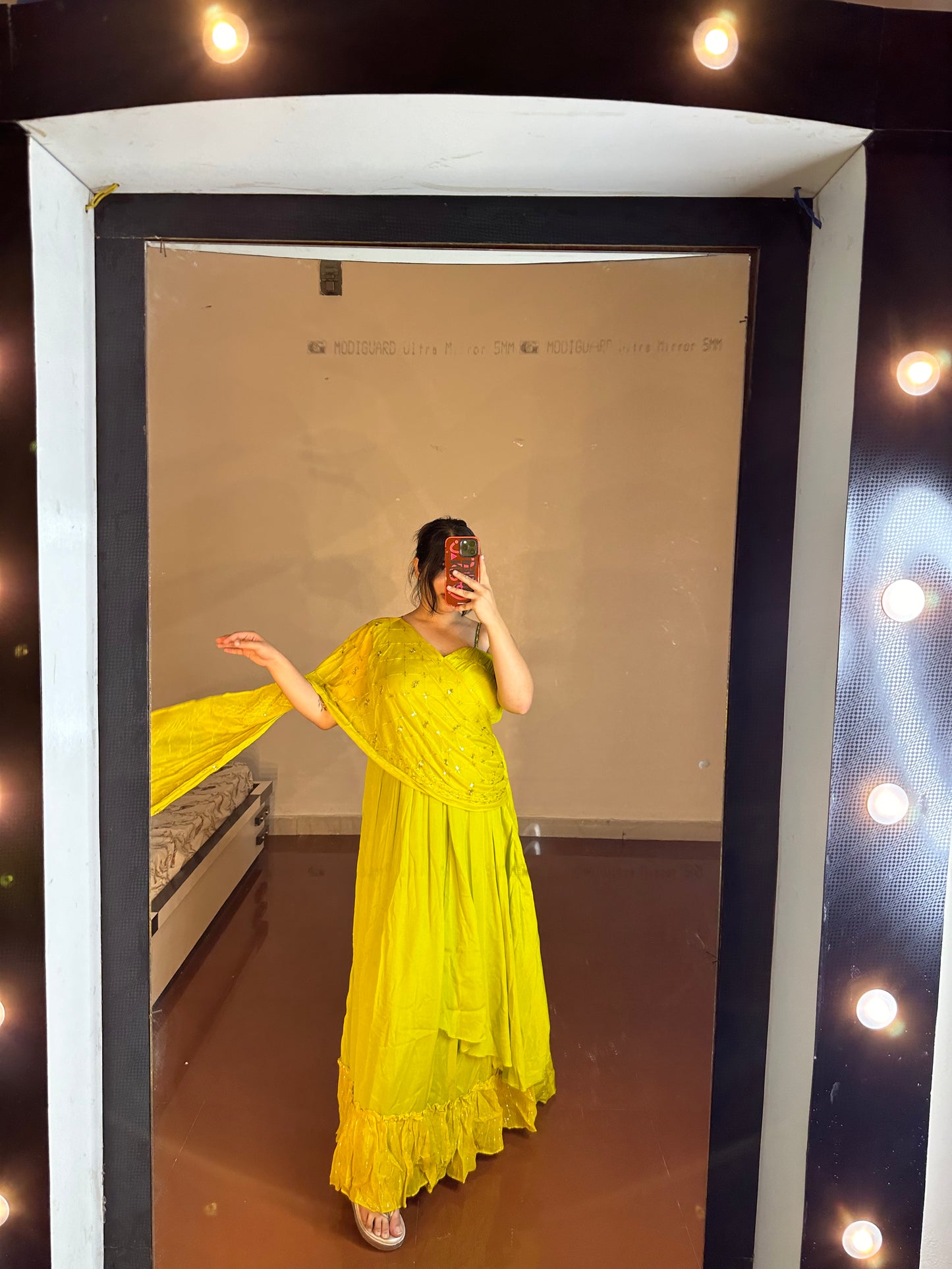 Single Shoulder Gown