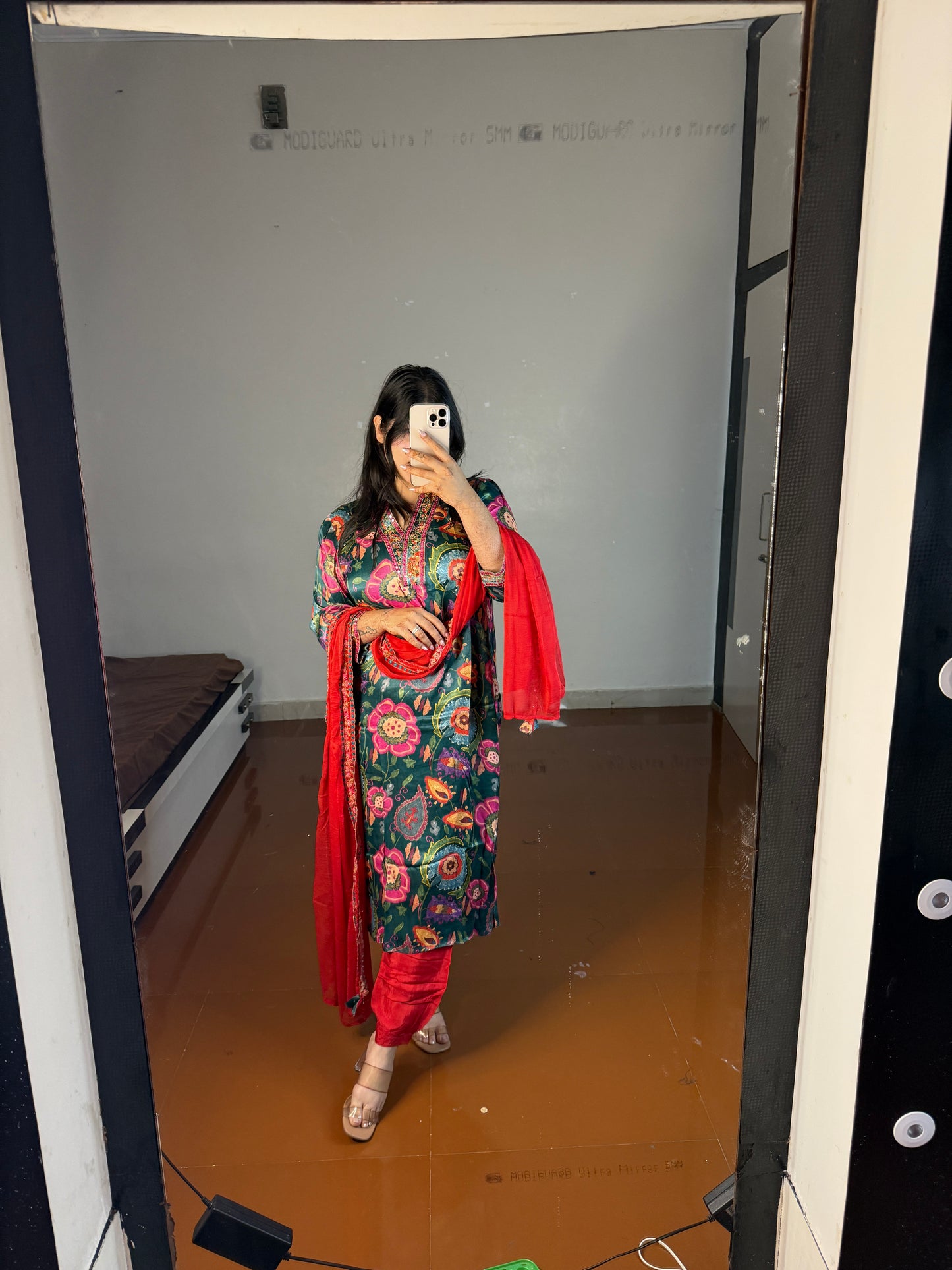 Printed suit butter fabric