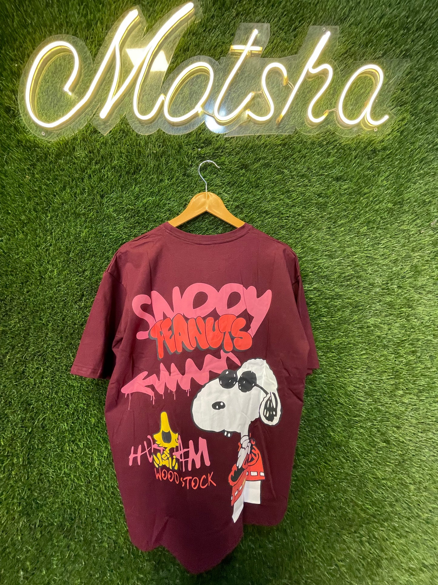 Snoopy Peanuts Print T-Shirt
