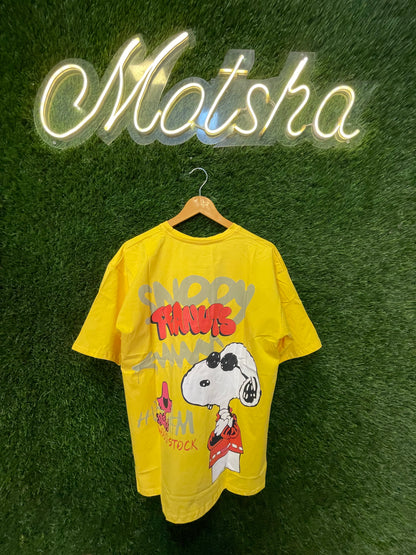 Snoopy Peanuts Print T-Shirt