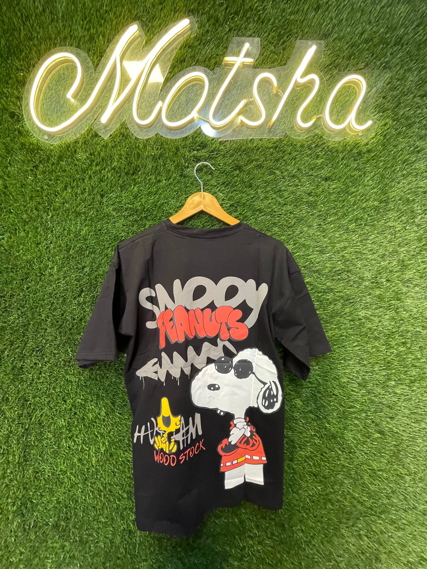 Snoopy Peanuts Print T-Shirt