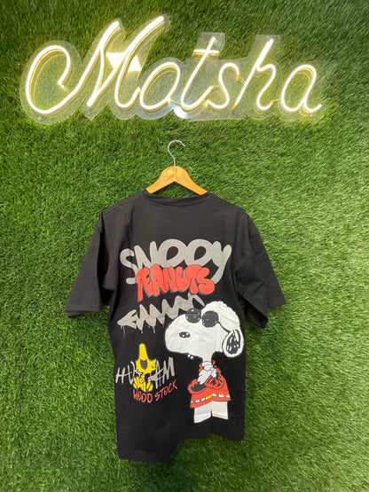 Snoopy Peanuts Print T-Shirt