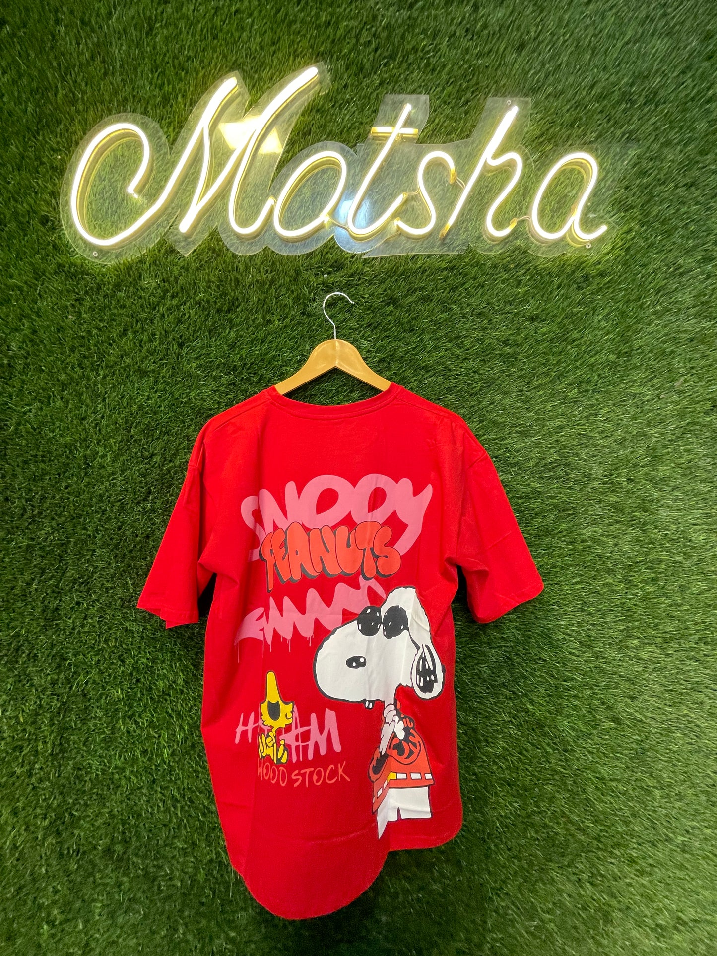 Snoopy Peanuts Print T-Shirt