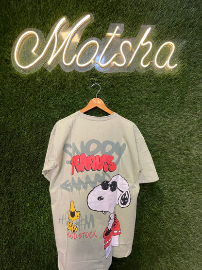 Snoopy Peanuts Print T-Shirt