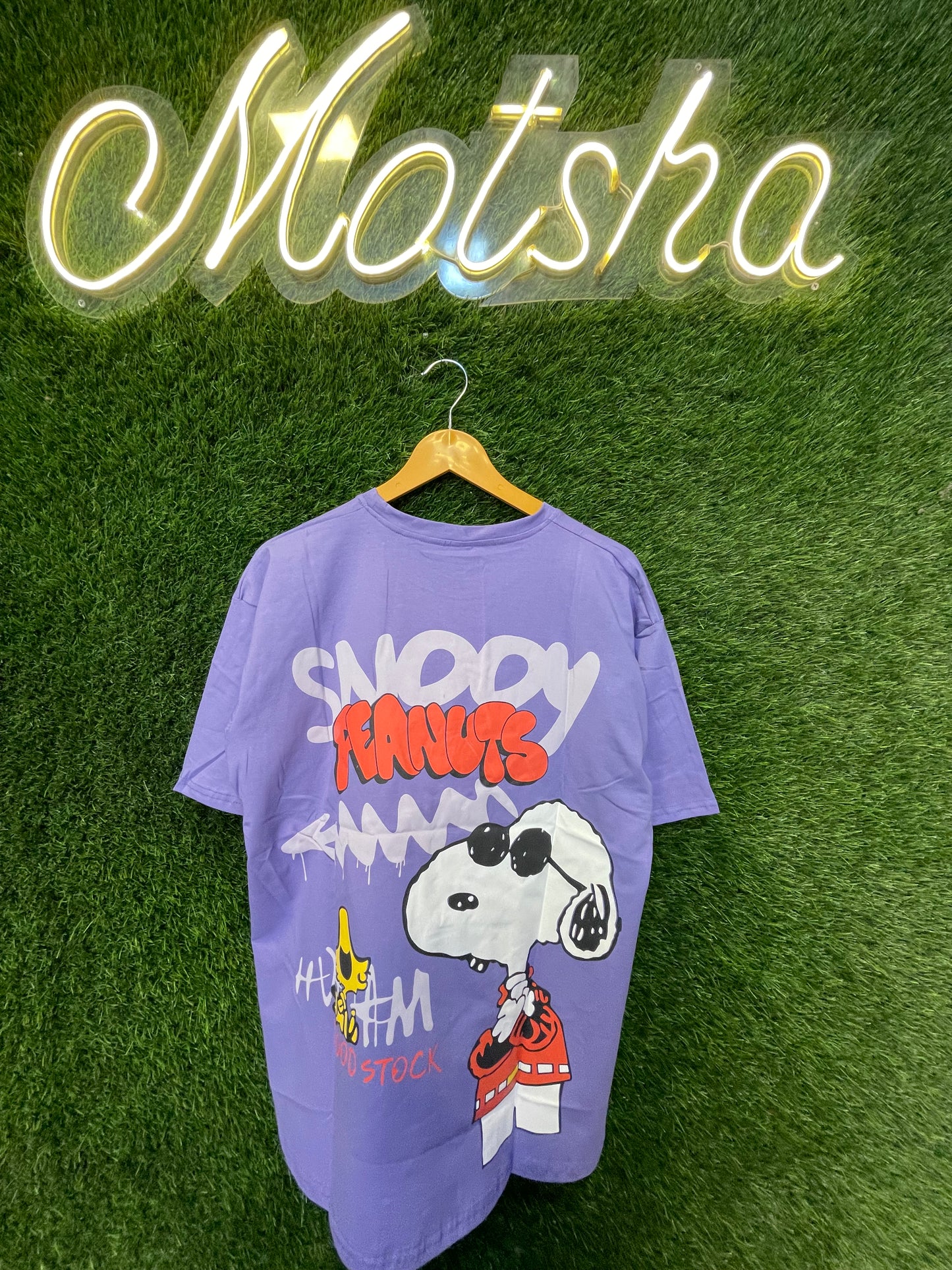 Snoopy Peanuts Print T-Shirt