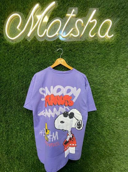 Snoopy Peanuts Print T-Shirt