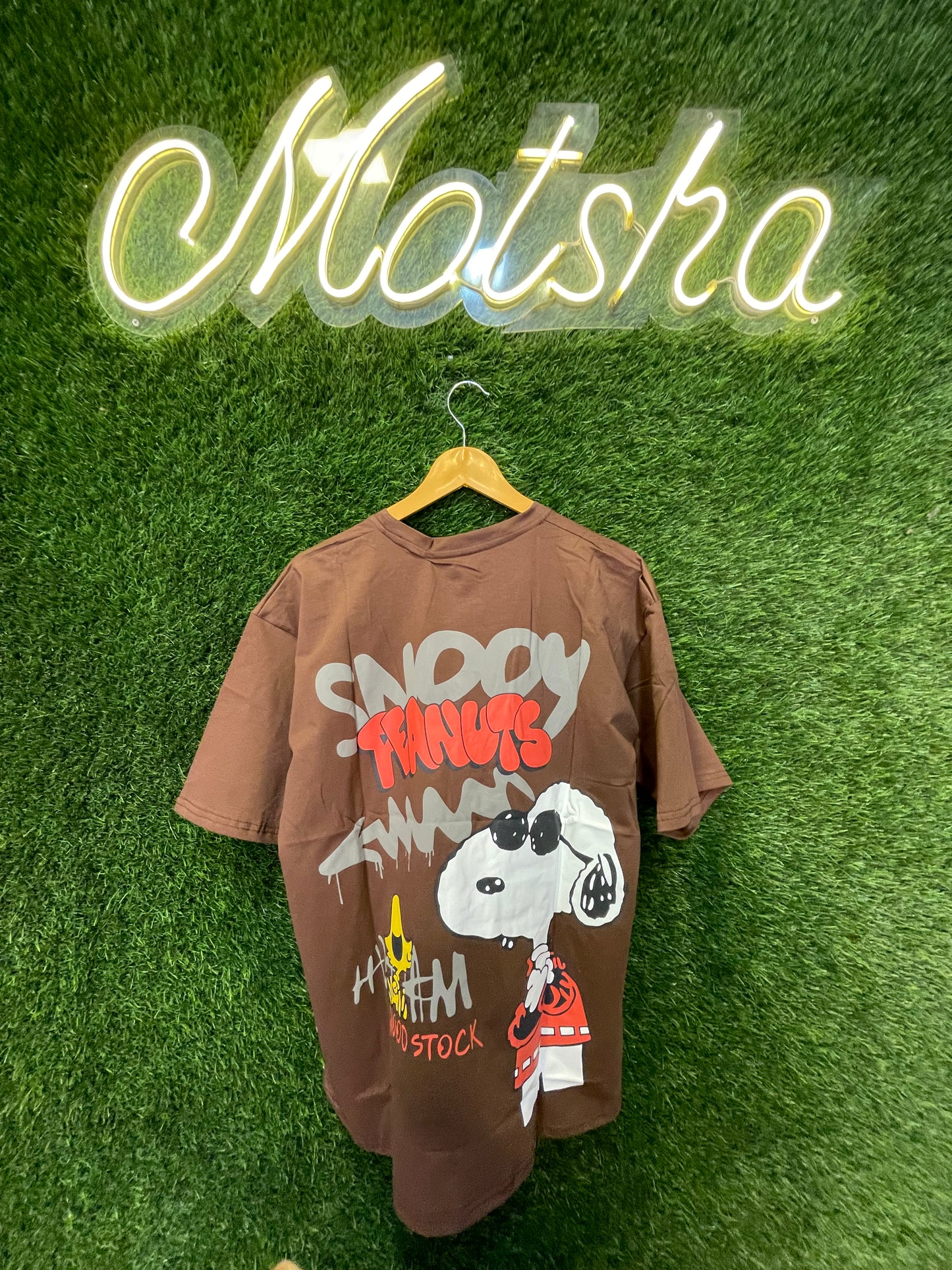 Snoopy Peanuts Print T-Shirt