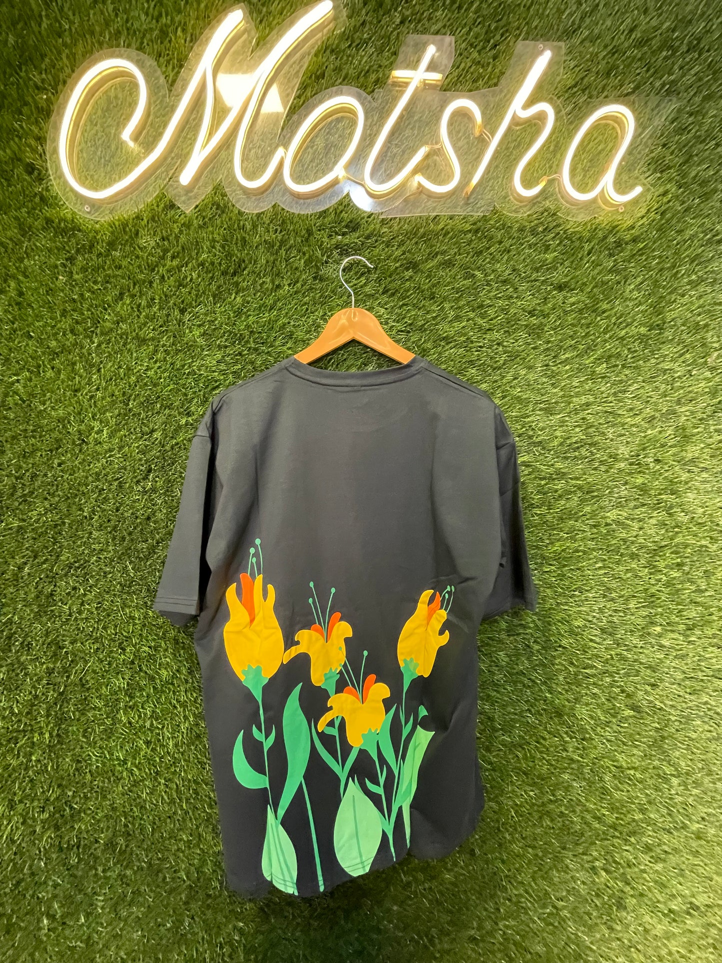 GRAY Printed t-shirt