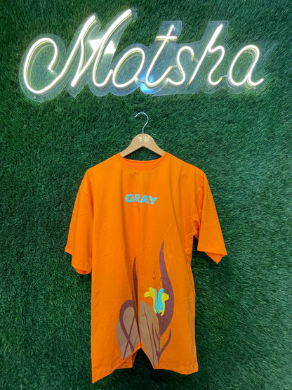 GRAY Printed t-shirt