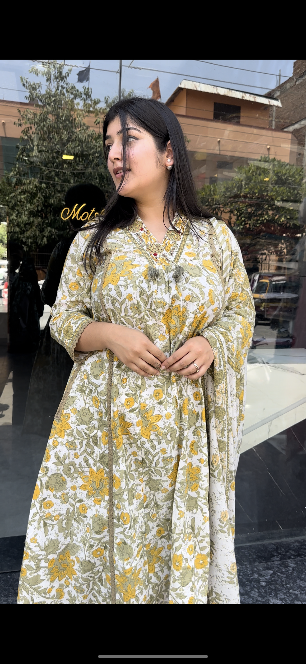 A-Line Kurti Set