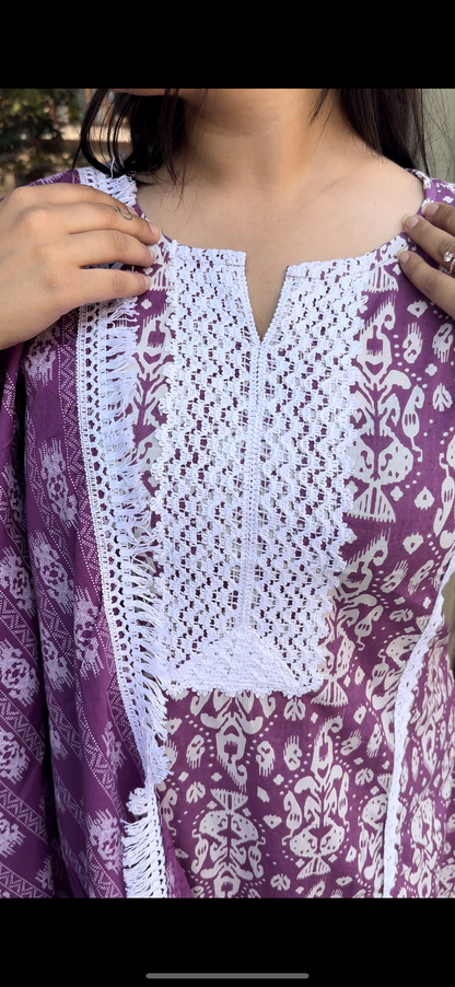 Short Kurti with Bootcut pants