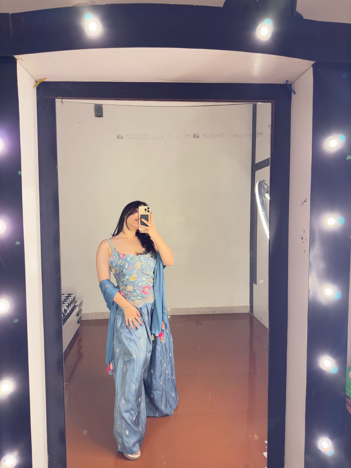 Multicolored sharara